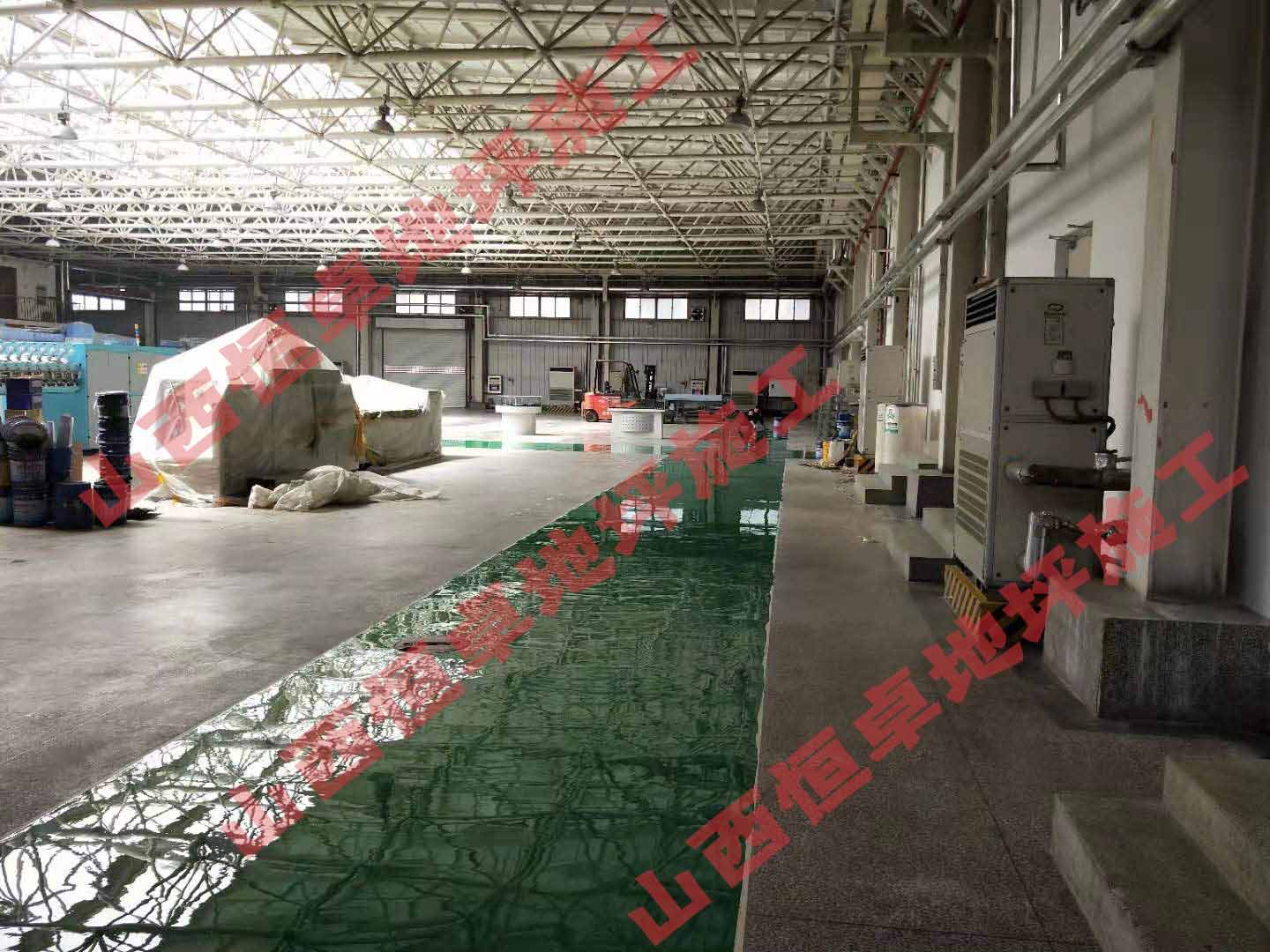 荆州机械厂房环氧地坪施工